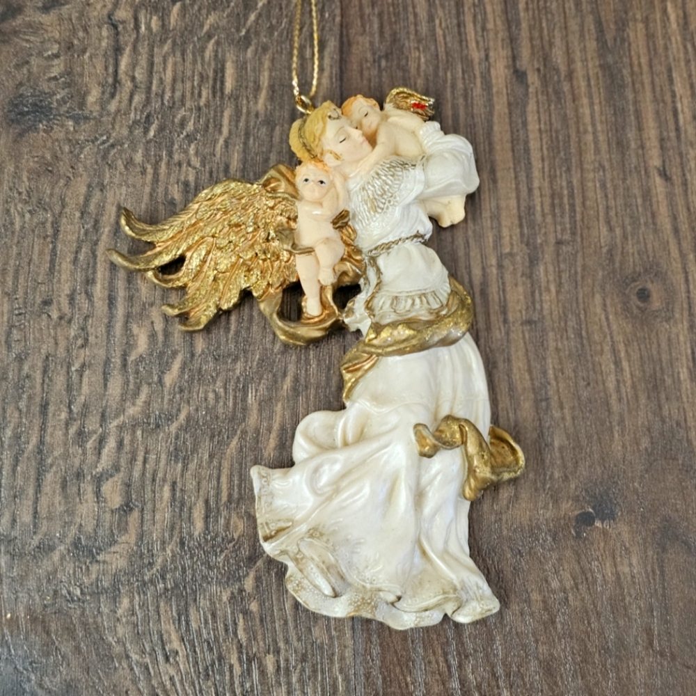Vintage Celestial Angel Ornament
